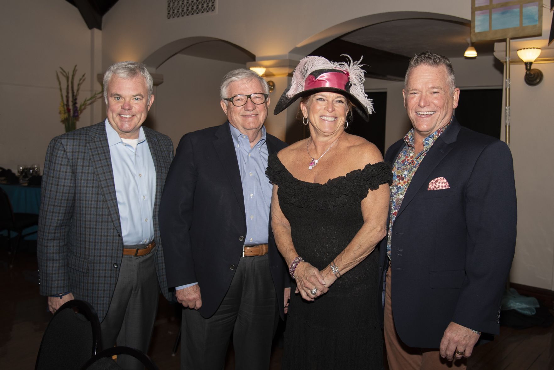 John Russell, Richard and Kathie Winter, Chris Brenner